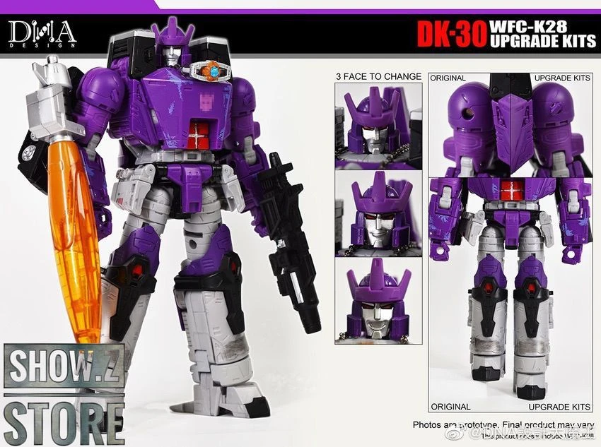 DNA Design DK-30 Upgrade Kit For WFC-K28 Galvatron 6 DNA Design DK-30 Upgrade Kit For WFC-K28 Galvatron - Image 4