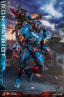 Hot Toys HotToys HT MMS547D34 1/6 Avengers: Endgame Iron Patriot Iron Man Collectible Figure -model store 7cd7b6d876