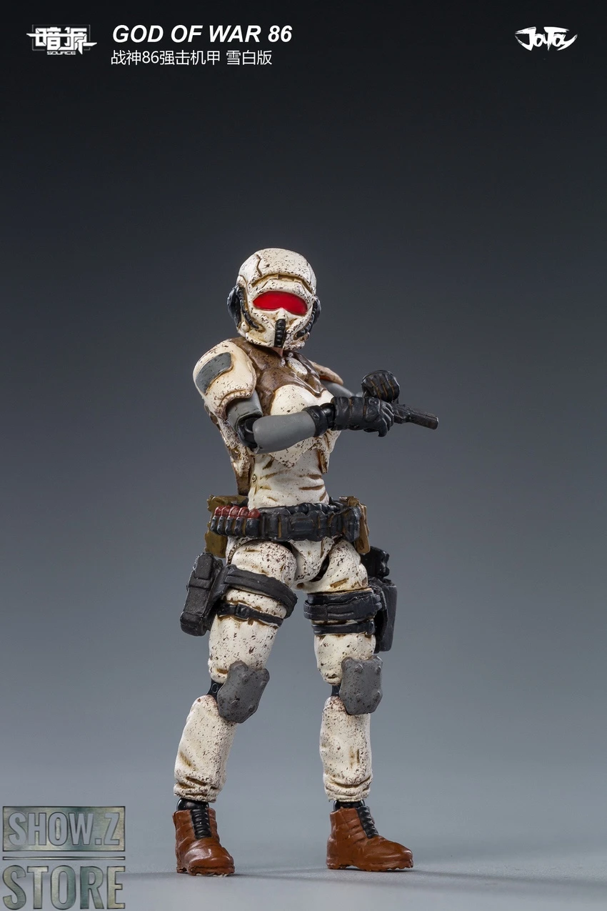 JoyToy Source 1/24 God Of War 86 Mecha W/ Pilot White Version 19 JoyToy Source 1/24 God Of War 86 Mecha W/ Pilot White Version - Image 17