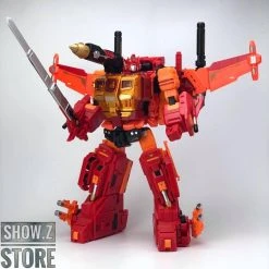 FansHobby MB-06D Power Baser Optimus Prime & MB-11D God Armor God Bomber Orange Version Set Of 2 -model store 7dcee0ee64