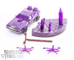 4th Party AC-03B TFP Cliffjumper Transparent Purple Version W/ Crystal Display Base -model store 7dfaf6d0ae