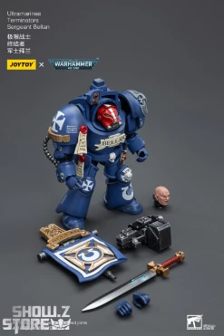 JoyToy Source 1/18 Warhammer 40K Ultramarines Terminators Sergeant Bellan -model store 7e83b30439