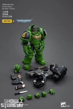 JoyToy Source 1/18 Warhammer 40K Salamanders Eradicators Brother T'Kren -model store 7ea3ffedd7
