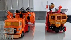 FansHobby MB-06D Power Baser Optimus Prime & MB-11D God Armor God Bomber Orange Version Set Of 2 -model store 7f44bfed8d