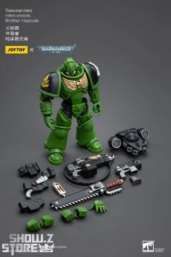 JoyToy Source 1/18 Warhammer 40K Salamanders Intercessors Brother Haecule 19 JoyToy Source 1/18 Warhammer 40K Salamanders Intercessors Brother Haecule -model store 7f9343948c