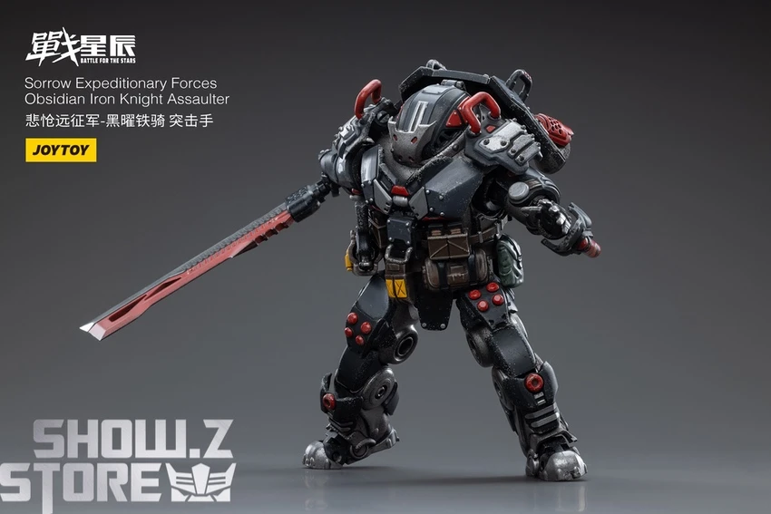 JoyToy Source 1/18 Sorrow Expeditionary Forces Obsidian Iron Knight Assaulter 7 JoyToy Source 1/18 Sorrow Expeditionary Forces Obsidian Iron Knight Assaulter - Image 5