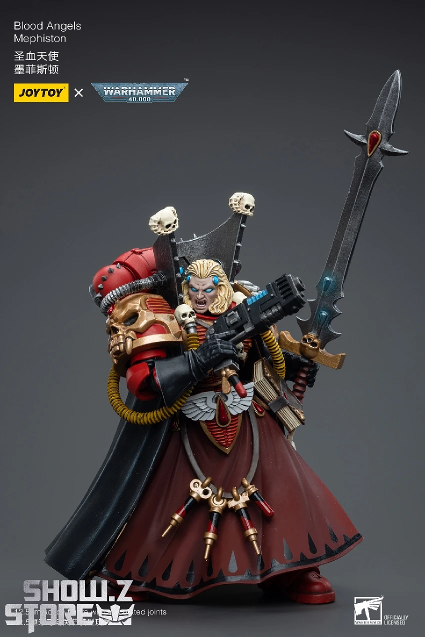 JoyToy Source 1/18 Warhammer 40K Blood Angels Mephiston 8 JoyToy Source 1/18 Warhammer 40K Blood Angels Mephiston - Image 6