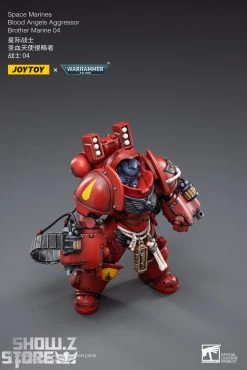 JoyToy Source 1/18 Warhammer 40K Blood Angels Intercessors Brother Marine 04 -model store 80dd33c072