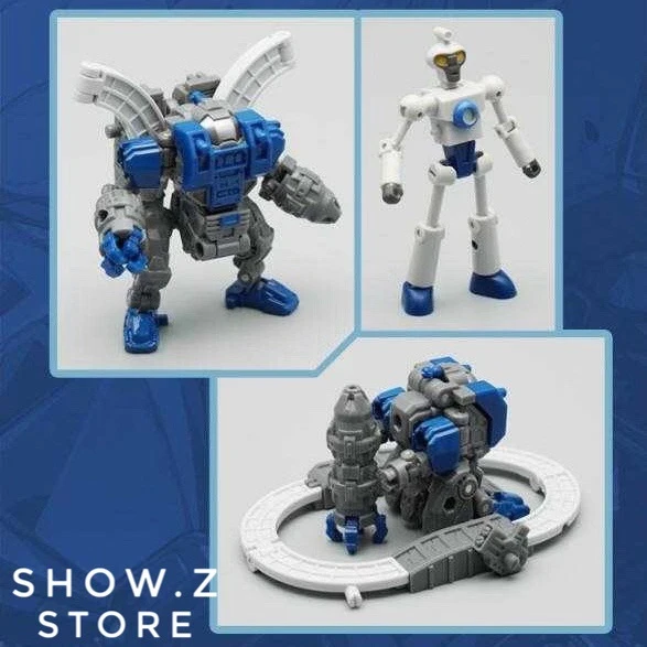 MechFansToys Mech Fans Toys Mech Soul MS-11I Mini Sentry & Doc Blue Version 3 MechFansToys Mech Fans Toys Mech Soul MS-11I Mini Sentry & Doc Blue Version
