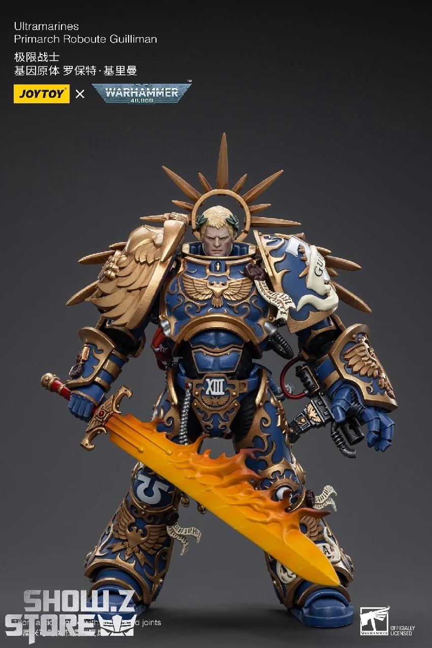 JoyToy Source 1/18 Warhammer 40K Ultramarines Primarch Roboute Guilliman 8 JoyToy Source 1/18 Warhammer 40K Ultramarines Primarch Roboute Guilliman - Image 6