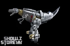 4th Party MP-08 King Grimlock Reximus Prime Oversized Stainless Steel Color Version -model store 812cf3bb0e