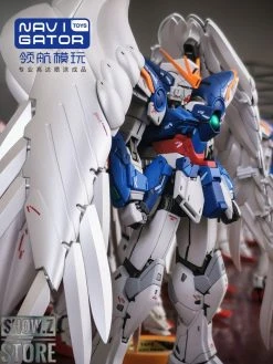 Navigator Toys Pre-Painted & Pre-Assembled Bandai XXXG-00W0 Wing Gundam Zero EW Ver.Ka -model store 8132ca7b23