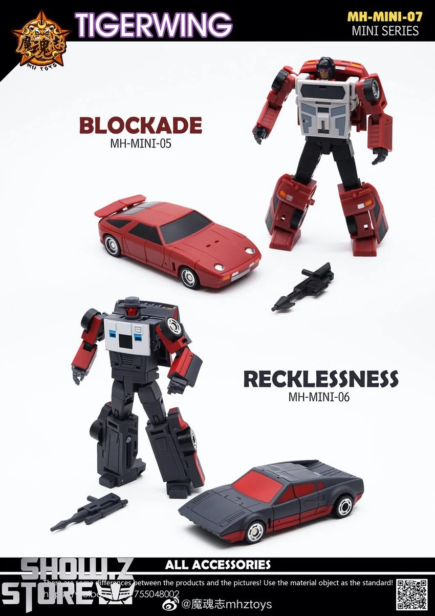 MHZ Toys MINI-07 Tigerwing Menasor Combiner Set Of 5 Oversized Version 13 MHZ Toys MINI-07 Tigerwing Menasor Combiner Set Of 5 Oversized Version - Image 11