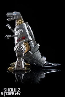 4th Party MP-08 King Grimlock Reximus Prime Oversized Stainless Steel Color Version -model store 81c4392625