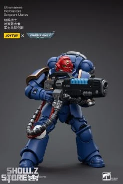 JoyToy Source 1/18 Warhammer 40K Ultramarines Hellblasters Sergeant Ulaxes -model store 83f349eb9c