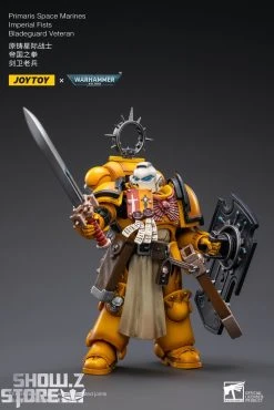 JoyToy Source 1/18 Warhammer 40K Imperial Fists Bladeguard Veteran -model store 84a4ec8dc5