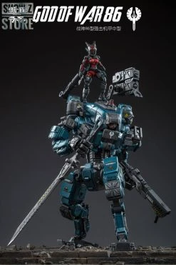 JoyToy Source Acid Rain 1/25 God Of War 86 Medium-Sized Mecha Figure Set Blue Version -model store 857c2d6656