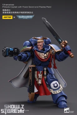 JoyToy Source 1/18 Warhammer 40K Ultramarines Primaris Captain -model store 869e49d79a