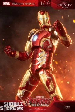 ZT Toys Marvel Licensed 1/10 Iron Man Mark 43 -model store 86c7a0c9db