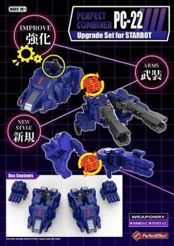 Perfect Effect PC-22 Perfect Combiner Upgrade Kit For POTP Starscream -model store 87939d710d
