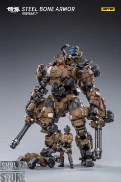 JoyToy Source 1/24 Steel Bone W/ Pilot Desert Version #2 -model store 8812f67f4c