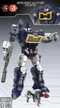 Lepin/66 Block Model No.662 Sound Wave Mars Soundwave -model store 883cb0d6ce