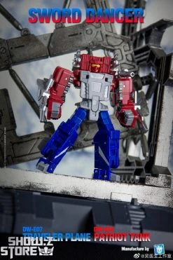 Dr.Wu Sword Dancer Slamdance DW-E07 Traveler Plane Raindance & DW-E08 Patriot Tank Grandslam Set Of 2 Animation Version -model store 8895641db8