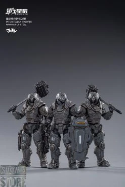 JoyToy Source 1/18 Hammer Of Steel Interstellar Trooper Set Of 3 -model store 88a958a351