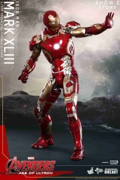 Hot Toys HT 1/6 Iron Man Mark XLIII MK43 MMS278D09 Avengers: Age Of Ultron Collectible Figure -model store 88e2d8ebe3