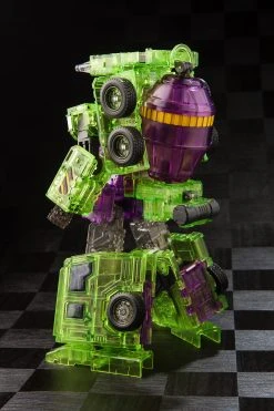 Toyworld TW-C07C Constructor Devastator Clear Version Full Set Of 6 Figures TW-07C Clear Constructor -model store 8a2b217559
