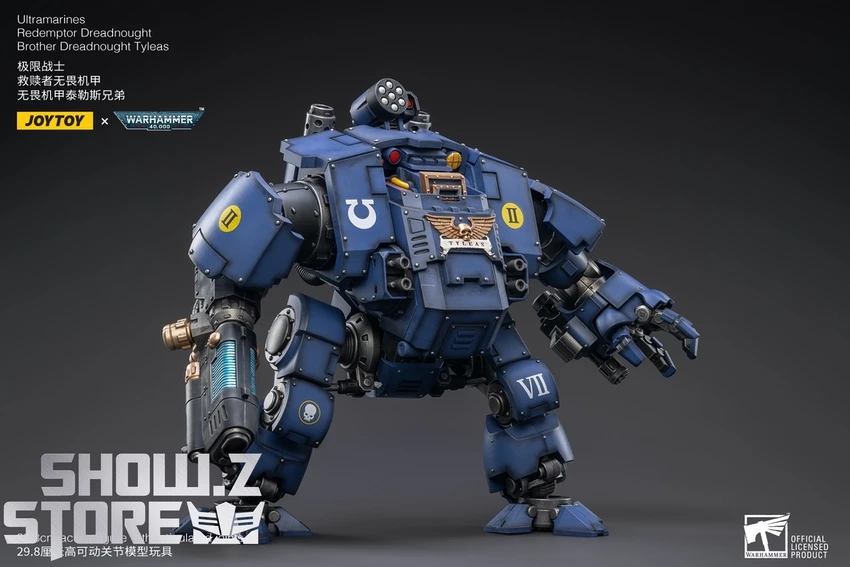 JoyToy Source 1/18 Warhammer 40K Ultramarines Redemptor Dreadnought Brother Tyleas 15 JoyToy Source 1/18 Warhammer 40K Ultramarines Redemptor Dreadnought Brother Tyleas - Image 13