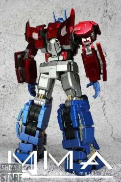 Movable & Metal Arts IDW Optimus Prime W/ Bike -model store 8aa79a8887