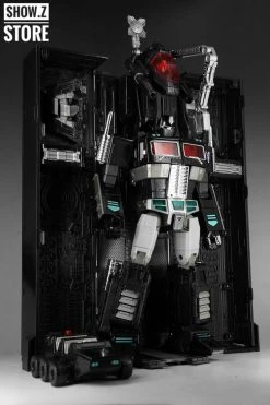4th Party MP-10B Optimus Prime Black Version Figure & Trailer  -model store 8aae755aa4