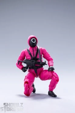 Red Suit 1/18 Red Clothes Man Circular, Triangle & Square Set Of 3 -model store 8b56a78049