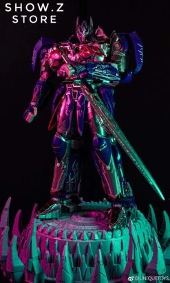 Unique Toys Display Base For R-02 Challenger Optimus Prime & R-03 Dragoon Megatron -model store 8ba8bd3771