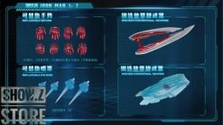 M.W Culture 1/7 Marvel Licensed Avenger Endgame Iron Man Mark-85 -model store 8d26a5965d