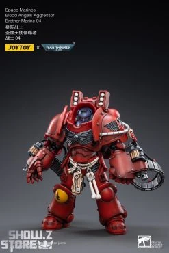 JoyToy Source 1/18 Warhammer 40K Blood Angels Intercessors Brother Marine 04 -model store 8d7f44453d