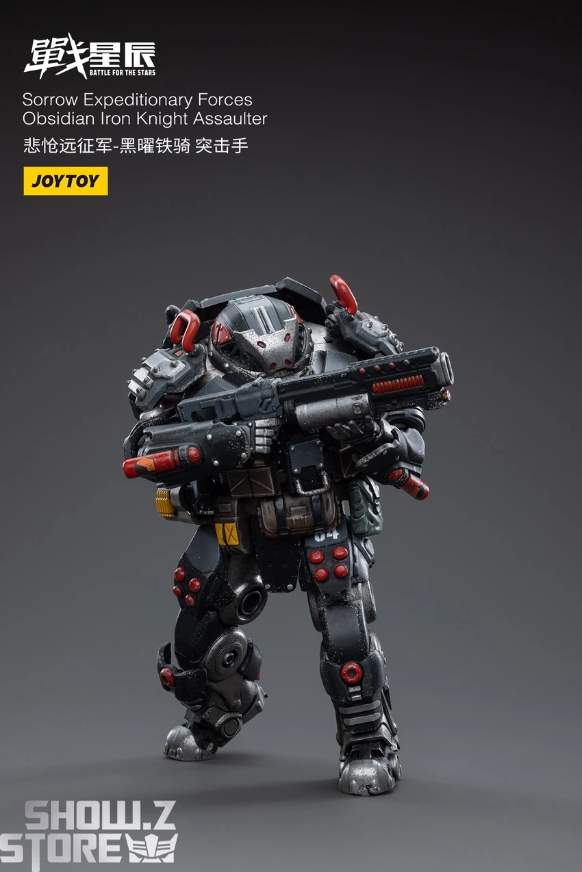 JoyToy Source 1/18 Sorrow Expeditionary Forces Obsidian Iron Knight Assaulter 10 JoyToy Source 1/18 Sorrow Expeditionary Forces Obsidian Iron Knight Assaulter - Image 8