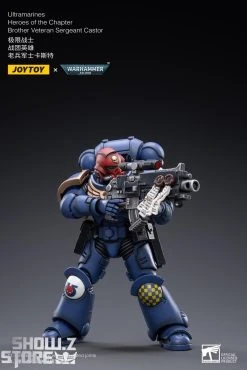 JoyToy Source 1/18 Warhammer 40K Ultramarines Heroes Of The Chapter Brother Veteran Sergeant Castor -model store 8dc0aeb28c