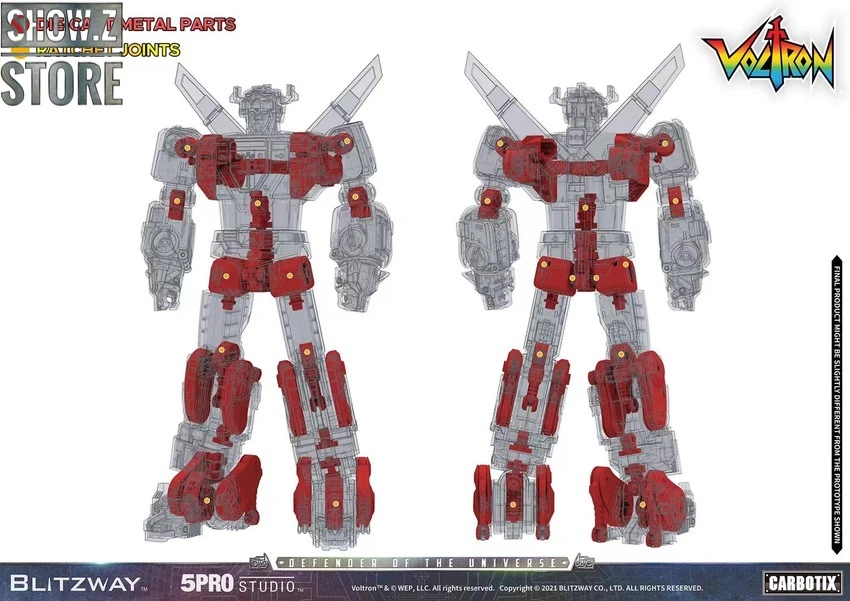 Blitzway X 5PRO Studio Voltron Beast King Golion 4 Blitzway X 5PRO Studio Voltron Beast King Golion - Image 2