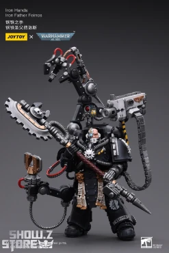 JoyToy Source 1/18 Warhammer 40K Iron Hands Lron Father Feirros -model store 8ee173b5dc
