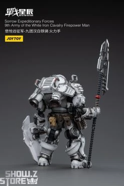 JoyToy Source 1/18 Sorrow Expeditionary Forces 9th Army Of The White Iron Cavalry Firepower Man -model store 8fe2b6b5c9