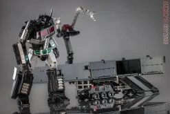 4th Party MP-10B Optimus Prime Black Version Figure & Trailer  -model store 9177af7af5