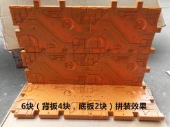 Toyworld Display Bases 2 Pieces Orange Color -model store 918aed3163