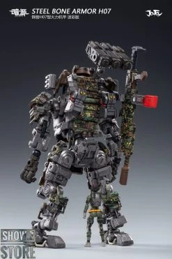 JoyToy Source 1/25 H07 Steel Bone Attack Mecha Jungle Camouflage W/ Pilot 26 JoyToy Source 1/25 H07 Steel Bone Attack Mecha Jungle Camouflage W/ Pilot -model store 9224fdb208