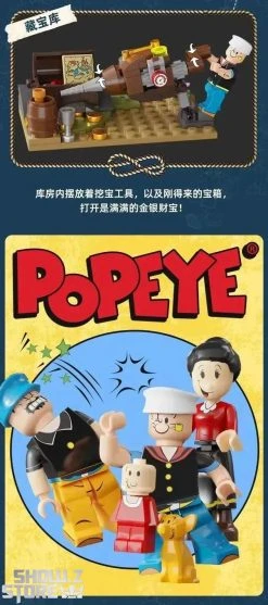 Pantasy 86402 Popeye Treasure Hunt Steamship 20 Pantasy 86402 Popeye Treasure Hunt Steamship -model store 925de65e4d