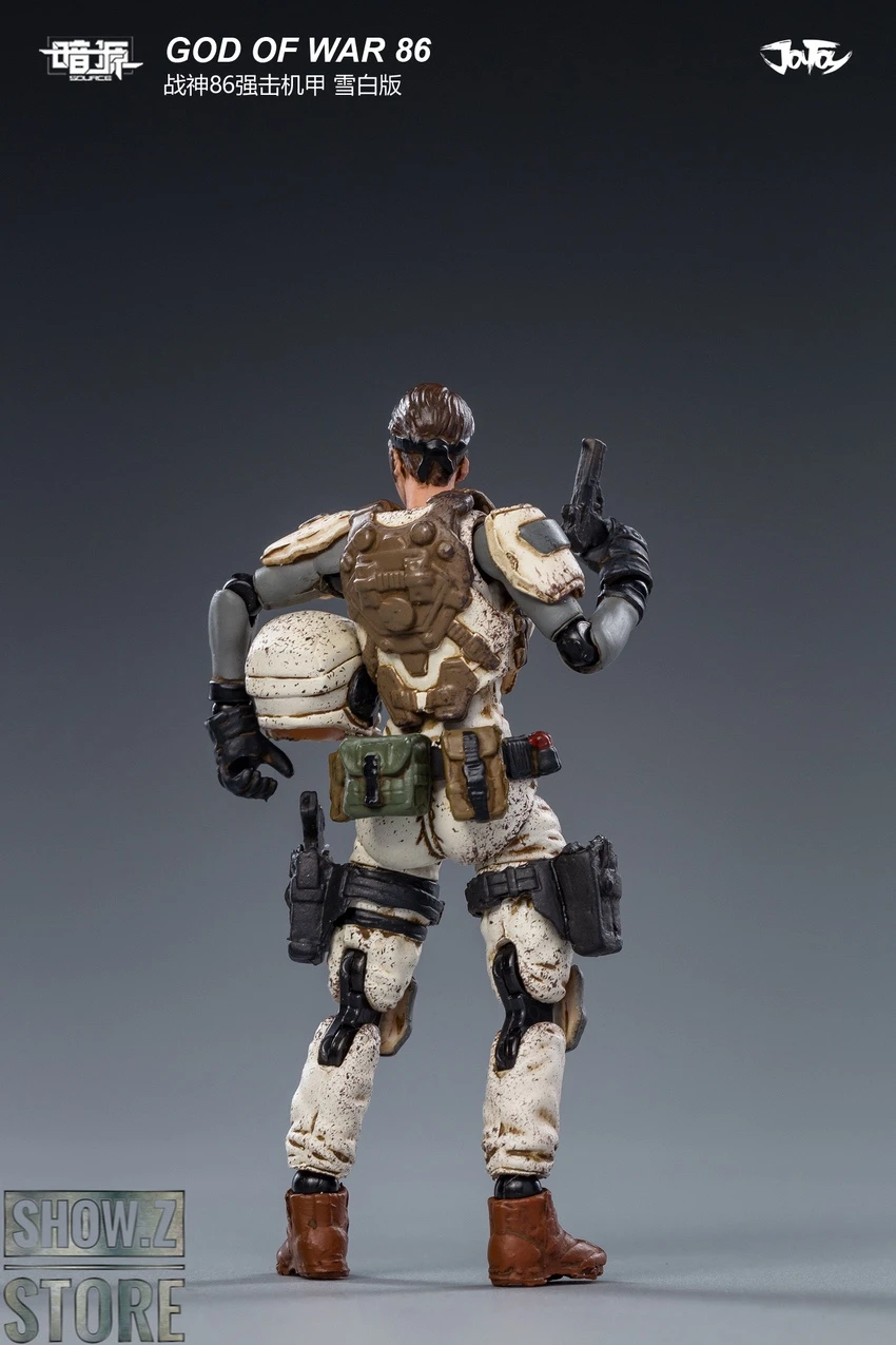 JoyToy Source 1/24 God Of War 86 Mecha W/ Pilot White Version 20 JoyToy Source 1/24 God Of War 86 Mecha W/ Pilot White Version - Image 18