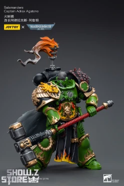 JoyToy Source 1/18 Warhammer 40K Salamanders Captain Adrax Agaton -model store 92dccc2463