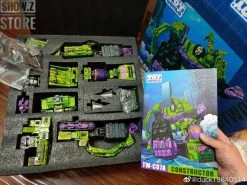 Toyworld TW TW-C07A TWC07A Constructor Devastator Cel Cell Shaded Deluxe Version Set Of 6 -model store 937eb5dfa4