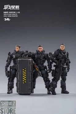 JoyToy Source 1/18 Hardcore Coldplay Skeleton Forces Hell Grim Reaper & Selena Set Of 4 -model store 942a978bc2